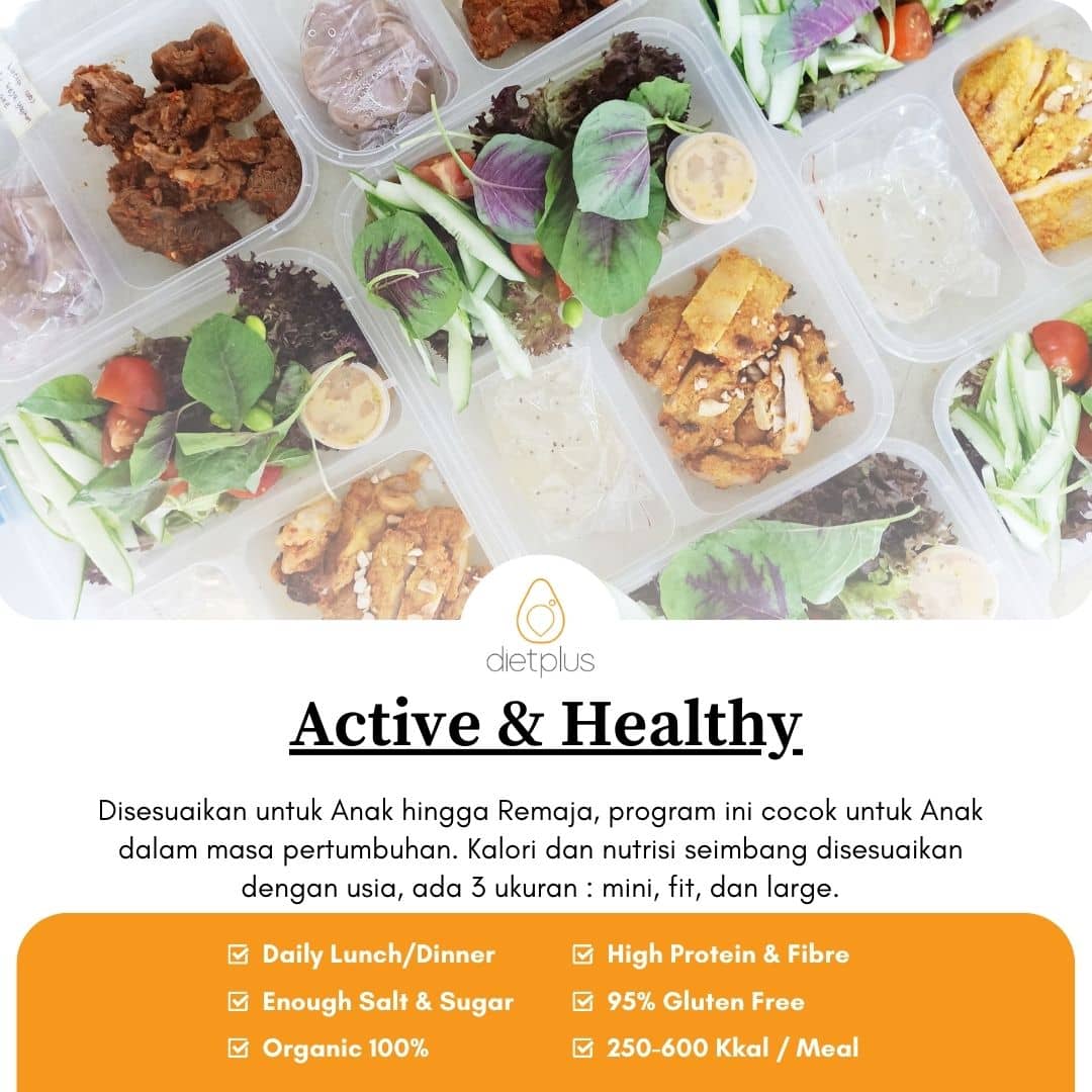 Menu Active & Healthy Dietplus